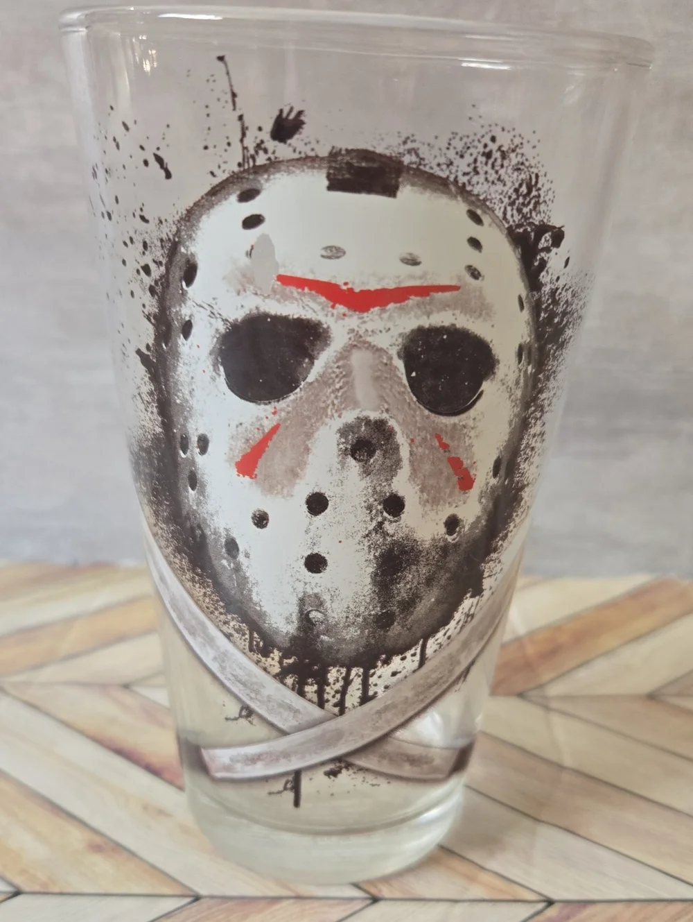 ​Friday The 13th Jason Voorhees 16oz Pint Glass Horror Movie Slasher Tumbler